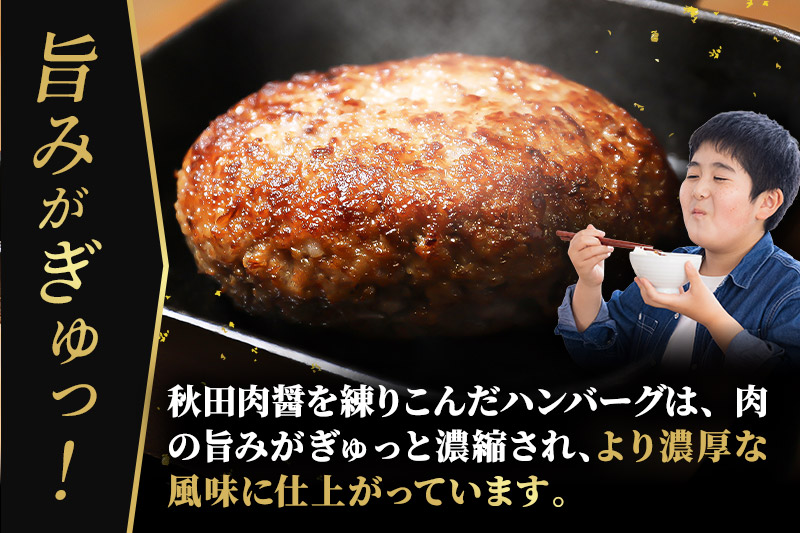 秋田ポーク 生ハンバーグ 190g×10個 ビッグサイズ 秋田肉醤