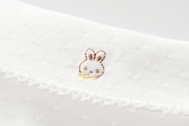 ファミリア(familiar)ブラウス（長袖）(100cm)ホワイト(WH)【240222】