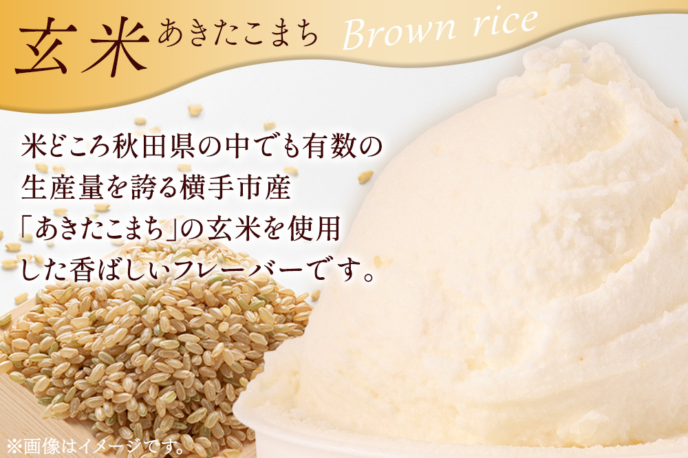 ジェラート 玄米 約100g×8個