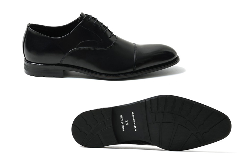 KENFORD 紳士ビジネスシューズ KB48 ブラック 大きめサイズ 27.5cm