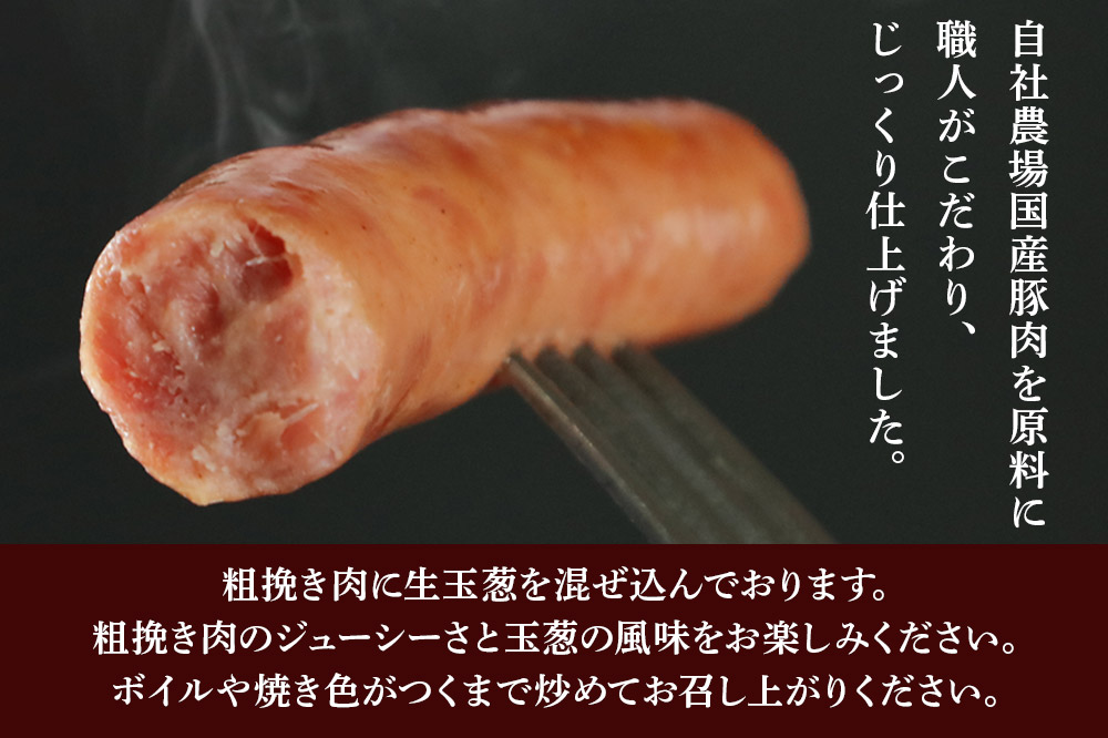 田園ハム 粗挽きウインナー 95g×10個セット