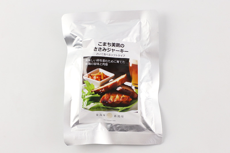 こまち美鶏のささみジャーキー 35g×3パック おつまみ 珍味 おやつ 燻製 ササミ ジャーキー ゆうパケット