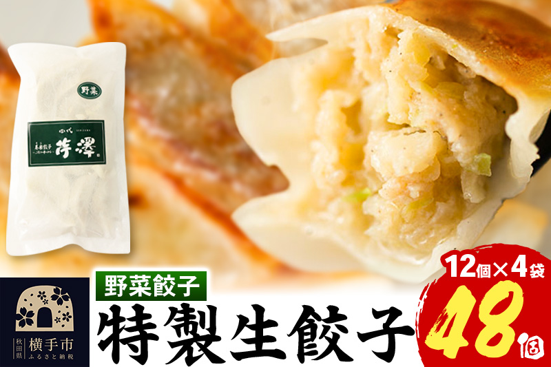 野菜餃子（豚肉）12個入×4袋