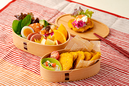 310P6003 【大館曲げわっぱ】レディース入子弁当 【配送日指定不可】