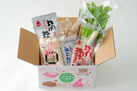 手造りきりたんぽと比内地鶏鍋セット(2人前)　60P1526