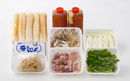 比内地鶏きりたんぽ鍋セット（２人前）　100P1525