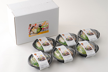 きりたんぽ鍋チンｄｅぽん(6コ入り) 【配送指定不可】 【105P1513】