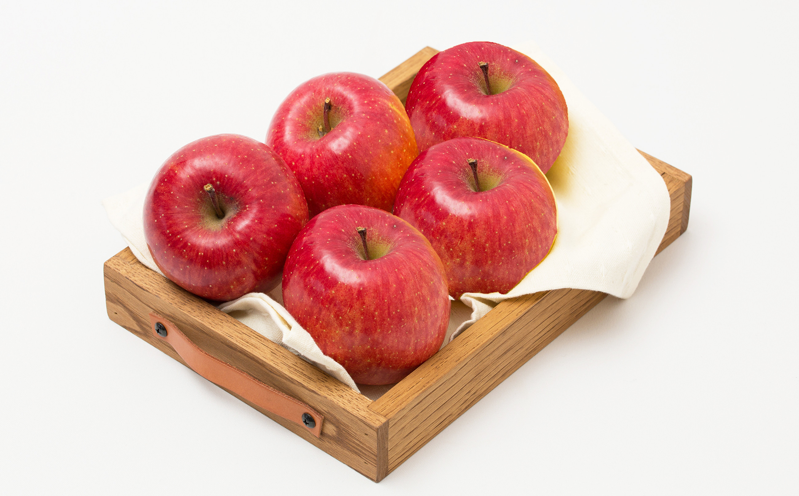 【数量限定・期間限定】75P3408　陽気な母さんのりんご「ふじ」　5kg