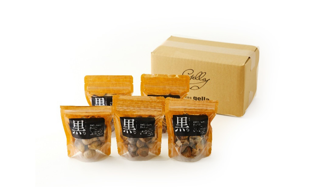 あきたしらかみ黒にんにく　5個セット　90P5703