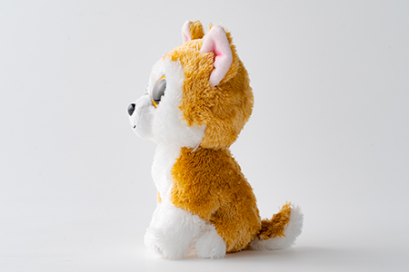 35P7303 Tyぬいぐるみ秋田犬Loy(ロイ)　2個セット