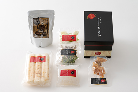 本場大館きりたんぽ玉手箱(4人前)と曲げわっぱどんぶり2個セット　425P1001