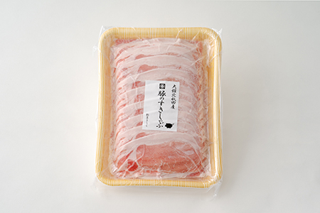 大館北秋田産豚すきしゃぶ肉1kg　50P2166
