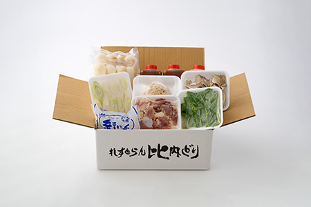 比内地鶏きりたんぽ鍋セット（３人前）　120P1529