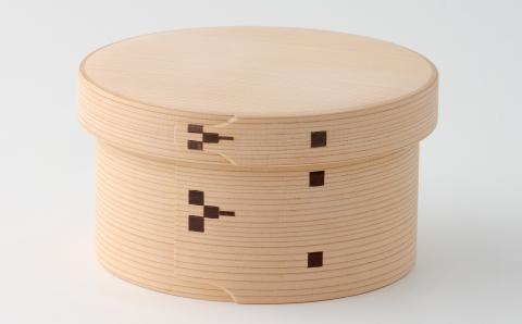 860P6001 秋田杉のおひつ隅丸2合用と真正米5kgセット