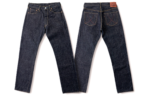 230P7624 秋田の拘り「なまはげジーンズ」赤鬼モデル（レギュラーストレート）31インチ 赤鬼モデル 31インチ