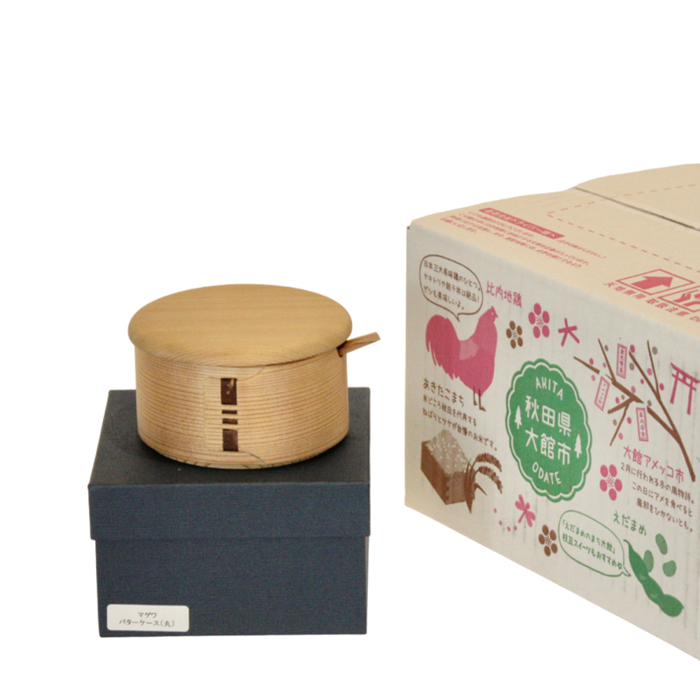 マゲワバターケース丸　　145P6006