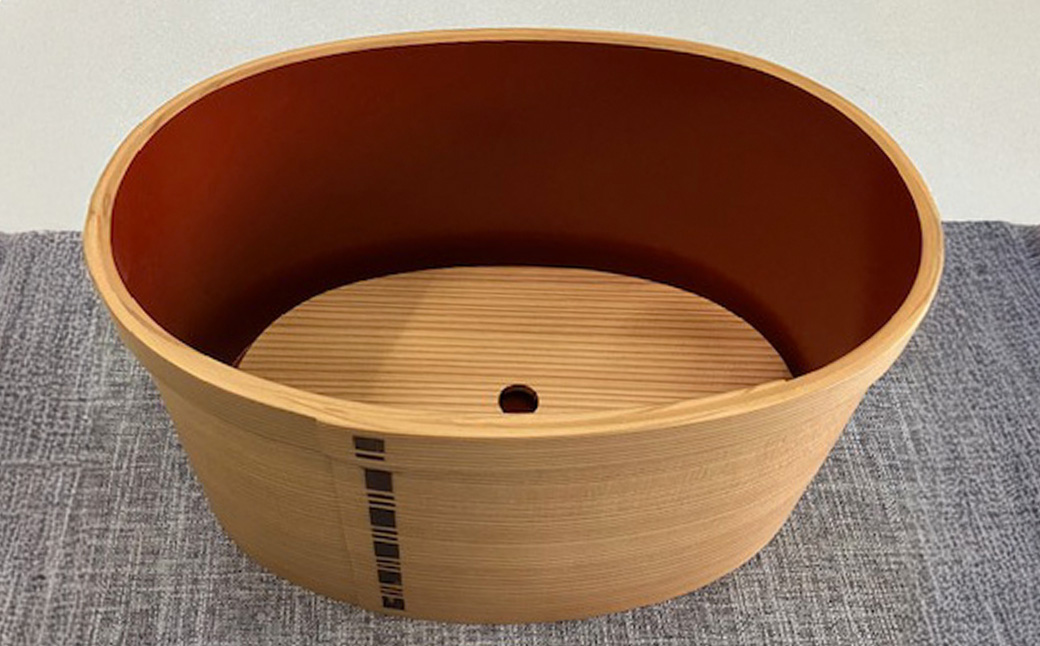 【大館曲げわっぱ】ぼとる・くーらー（内漆） 【1500P6001】