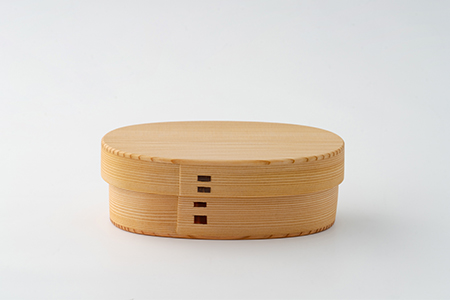 170P6003 【大館曲げわっぱ】 こばん弁当(小)