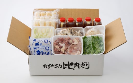 比内地鶏きりたんぽ鍋セット（５人前）　180P1508