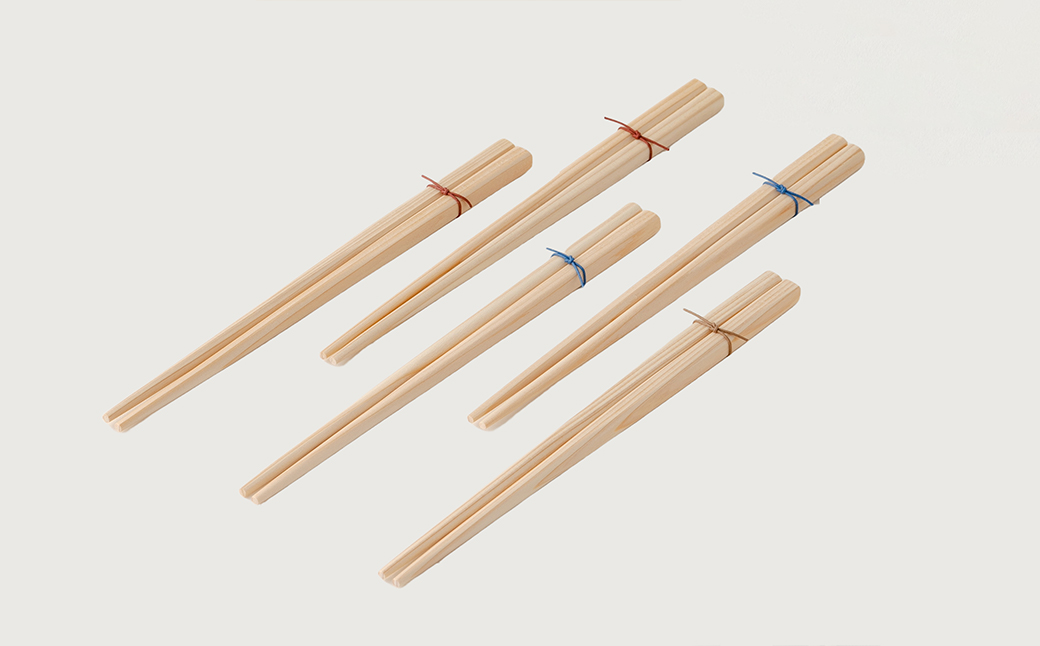 秋田杉の箸【配送日指定不可】 50P6405