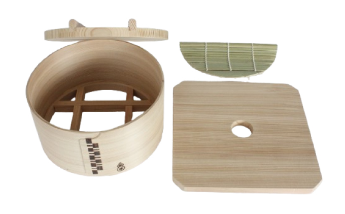 【大館曲げわっぱ】和せいろ　七寸(４合) 【配送日指定不可】　510P6002