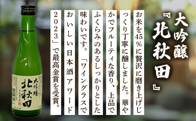 北鹿 小瓶飲み比べ６本セット　75P4003
