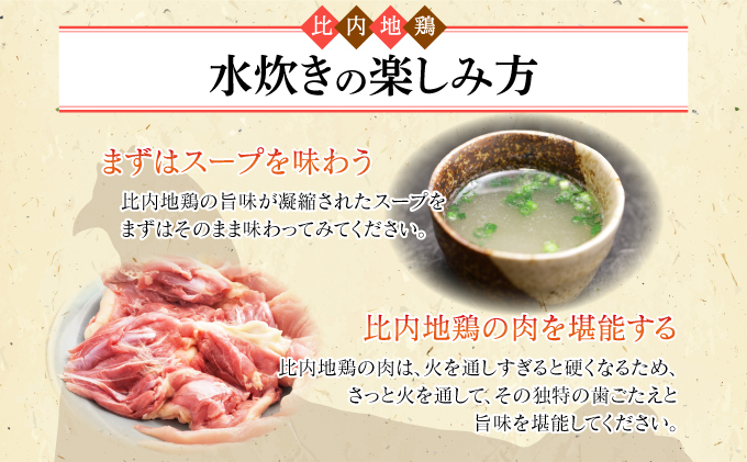 比内地鶏　水炊き鍋　80P2008