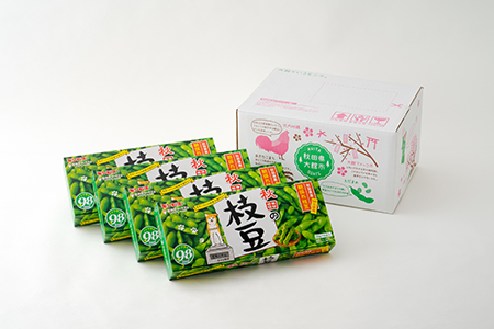 50P5601 秋田の枝豆（スナック）4箱（24袋入)
