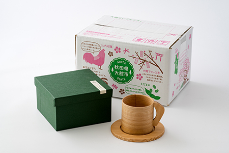 110P6010 【大館曲げわっぱ】カップ