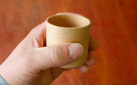 225P6004 【大館曲げわっぱ】曲げぐいみ 5個セット