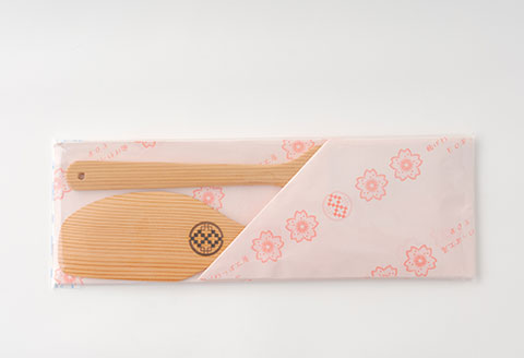 95P6001 【大館曲げわっぱ】料理へらセット【配送日指定不可】