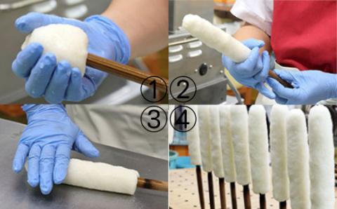 手造りきりたんぽ鍋セット2人前とみそつけたんぽ 3本のセット　65P1751