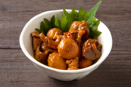 北鹿地酒と割烹美さわの比内地鶏もつ甘辛煮缶詰セット　90P4003