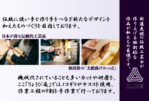 575P6001 【大館曲げわっぱ】宴揃え