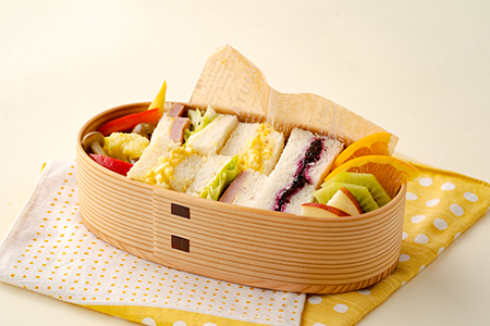 150P6011 【大館曲げわっぱ】 いろは弁当箱(い)