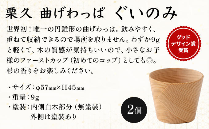 北秋田大吟醸・純米大吟醸720mlとぐいのみ2個セット　175P4002