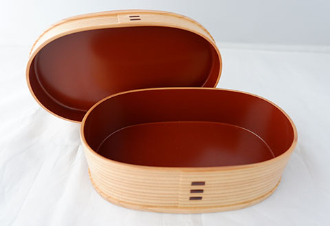 280P6001 小判弁当（中）古代朱