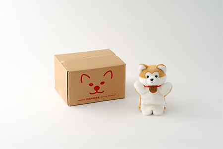 40P7304 秋田犬マサルハンドパペット