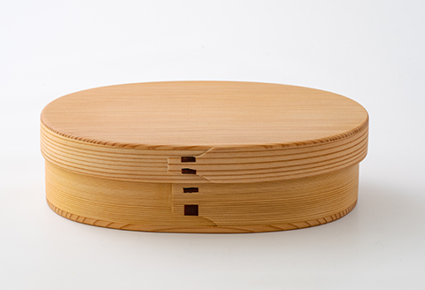 390P6002 【大館曲げわっぱ】おもてなし弁当箱