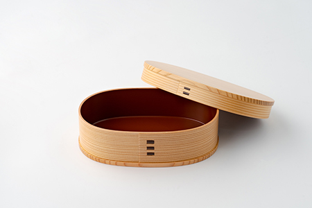 265P6001 小判弁当（小）古代朱