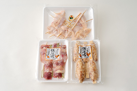 70P2804 【比内地鶏の焼きとり】いかだ串の襲来　【配送指定不可】