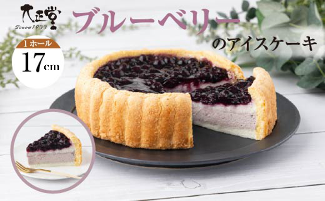 ブルーベリーのアイスケーキ（ホール17cm）　60P5621