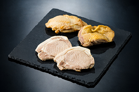 比内地鶏と大館さくら豚の吟醸酒粕漬セット【月曜･火曜 配送指定不可】　135P2901