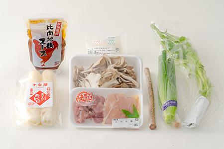 比内地鶏きりたんぽ鍋セット(1～2人前)　90P1529