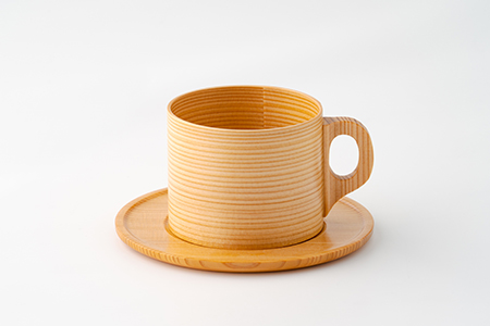 90P6007 【大館曲げわっぱ】曲物カップ