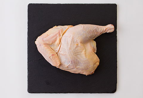 45P2304 比内地鶏中抜半身