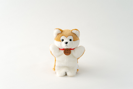 40P7304 秋田犬マサルハンドパペット