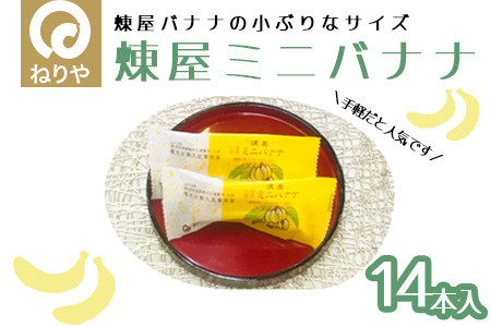 煉屋ミニバナナ14本入　45P5603