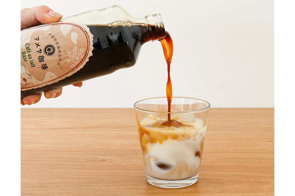 カフェオレベース（加糖）とドリップパック10個セット アメヤ珈琲