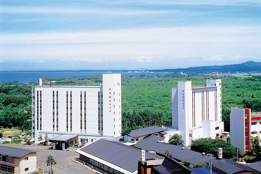 男鹿温泉SKOグループホテル 1泊朝食付きペア宿泊券